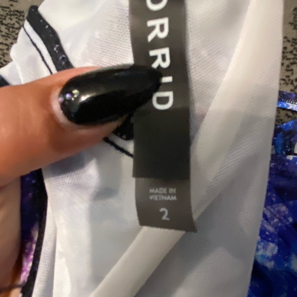 TORRID galaxy 2 Piece swim suit - Picture 4 of 4